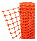 Malla Seguridad Naranja 1x45 Mts - Ideal Obras Y Jardines Naranja
