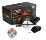 Sierra Circular 20v Ion-litio Hamilton Ult117 + Disco Extra Negro/naranja 50 Mhz - Imagen 2