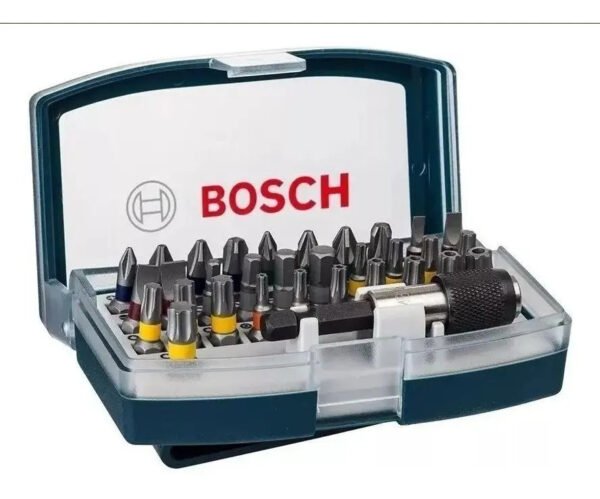 Juego Set Puntas Para Atornillar Bosch Promoline 32 Piezas