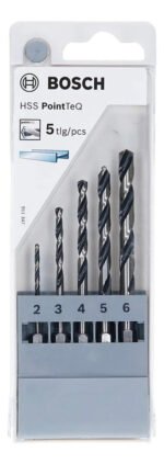 Set De Mechas Bosch X5 Para Metal Hss-pointteq Hex 2 - 6mm