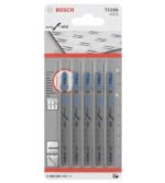Hojas De Sierra Caladora X 5 Unid. Bosch T118a Para Metal - Imagen 2