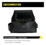 Porta Herramientas Clavera Doble Crossmaster 9979120 Negro - Imagen 2