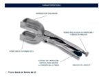 Pinza Fuerza Chapista Soldar Tipo U Bremen 9 PuLG 7807 - Imagen 2