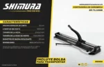 Cortaceramico Porcelanato Laser Bolso 120cm Shimura Tl1200d - Imagen 4