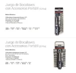 Juego Tubos Llave Crique Bremen Enc 1/2 En Milimetros 20 Pzs Cod 6659 - Imagen 6