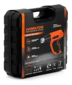 Pistola De Calor Hamilton 2000w Hpc002 2 Temp +acces Maleta Naranja - Imagen 4