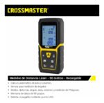 Medidor De Distancia Laser 50 Mts Crossmaster 9936166 - Imagen 2