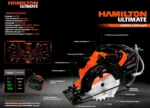 Sierra Circular 20v Ion-litio Hamilton Ult117 + Disco Extra Negro/naranja 50 Mhz - Imagen 5