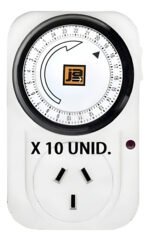 Timer Mecanico Analogico X 10u Programable Enchufable 10amp - Imagen 2