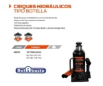 Crique Tipo Botella Hidraulico Reforzad 20 Tn Hamilton Gb200 - Imagen 2