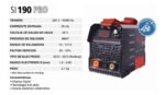 Soldadora Inverter Displey Digital 170 Amp Igbt Anti Stick Negro - Imagen 2