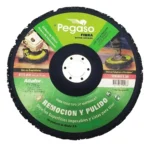Discos Fibra Abrasivos Chaupint Marca Pegaso Aliafor 180mm Verde Claro