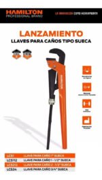 Llave Para Caño Hamilton Stilson 1 PuLG Cromo Vanadio Lcs1 - Imagen 3