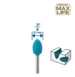 Fresa Dremel Accesorios Broca Maxlife 9953 Tallar Y Grabar - Imagen 4