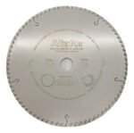 Disco Ingletadora Aluminio 80 Dientes 300mm 12puLG Aliafor Gris