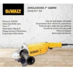 Amoladora Angular Dewalt 7 180 Mm 8500 Rpm Dwe497 2600w Amarillo 50 Hz - Imagen 3
