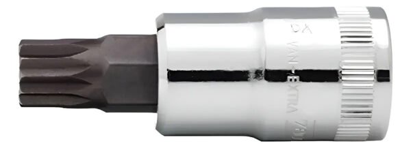 Tubo Multiestria 10 Bahco Sn 10 Encastre 1/2 Plateado