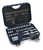 Set Juego De Bocallaves 3/8 Tubos Crique Bremen 26 Pzs 7938 Plateado