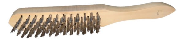 Cepillo Alambre Inoxidable 5 Hilos Mango Madera Pegaso Cmmi5
