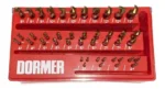 Juego Mechas Acero Rapido Punta Titanio Dormer Caja Set 43pz - Imagen 2