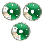Disco Diamantado Aliafor Trf 4,5 Porcelanato Pack 3x2 115mm Verde