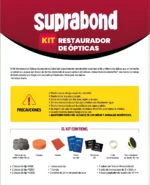 Kit Restaurador De Opticas Suprabond Pulido Lijado Protec Uv - Imagen 6