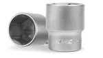 Tubos Hexag Bocallaves Corto 30mm Enc 1/2 Hamilton Bhm30 Plateado - Imagen 7