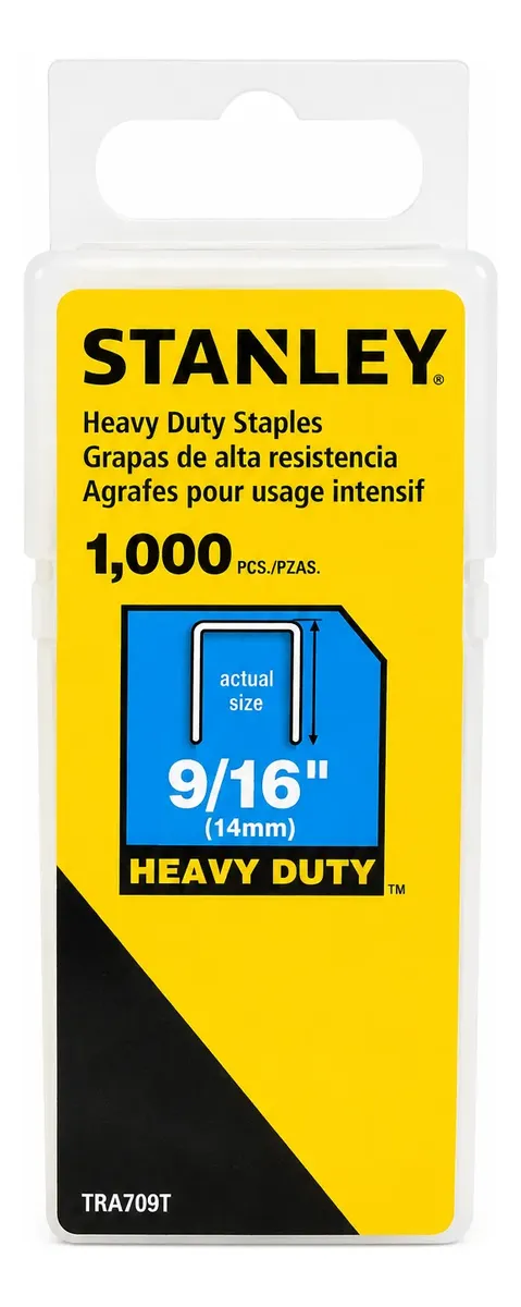 Grapas Stanley 9/16 14mm Para Modelos Stanley Tr150 Y Tr250.