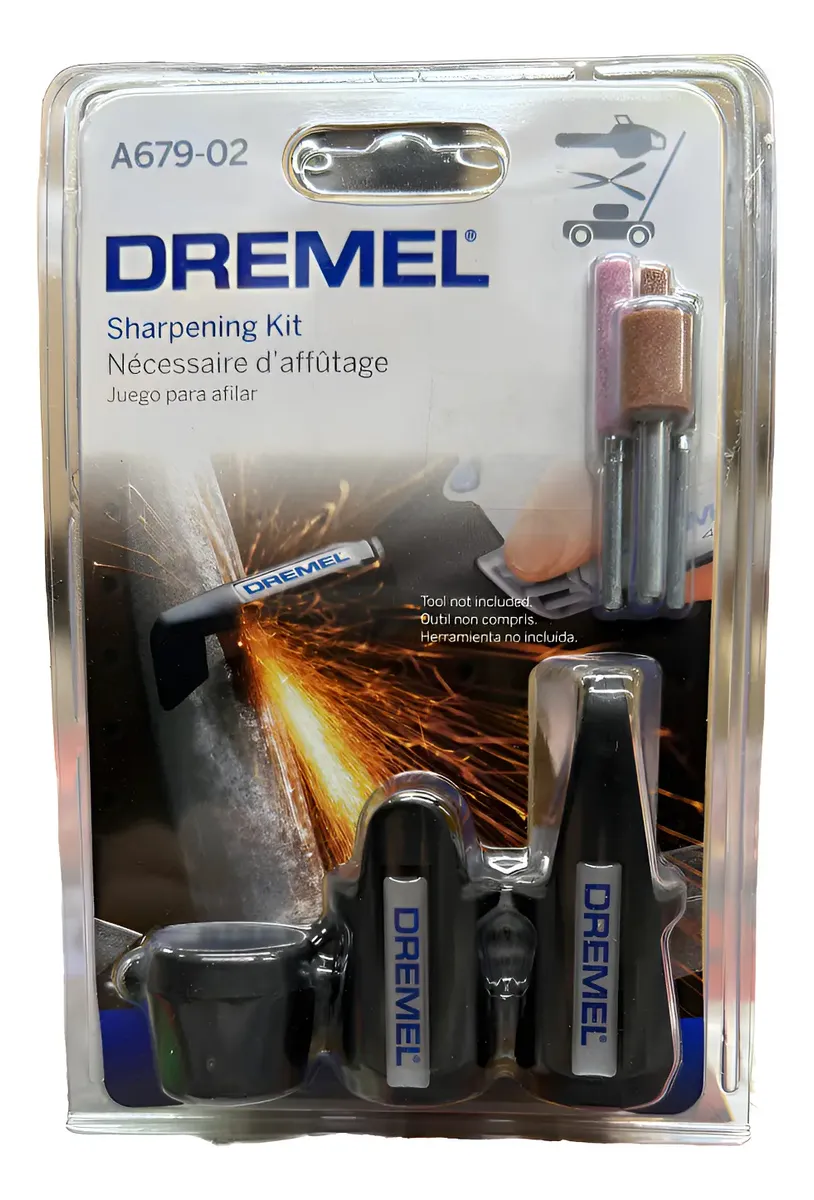 Kit De Afilado Para Minitorno Dremel Afilador A679-02 Negro Kit De Afilado Para Minitorno Dremel Afilador A679-02 Negro - Imagen 1
