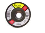Flap Pegaso 115mm X 10 Unid Grano 80 Metales En Gral Aliafor Gris - Imagen 4