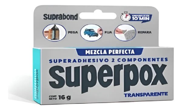 Superadhesivo Suprabond 2 Componentes Trasparente Gris