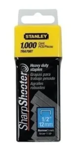 Grapas Stanley 1/2 12mm Para Modelos Stanley Tr150 Y Tr250. - Imagen 3