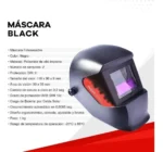 Mascara Careta Fotosensible Soldar Soldador Pegaso Mfb-5 Negro - Imagen 2