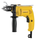 Taladro Percutor 13mm 600w Vel. Var. Prof Stanley Sdh600 Amarillo 50 Hz