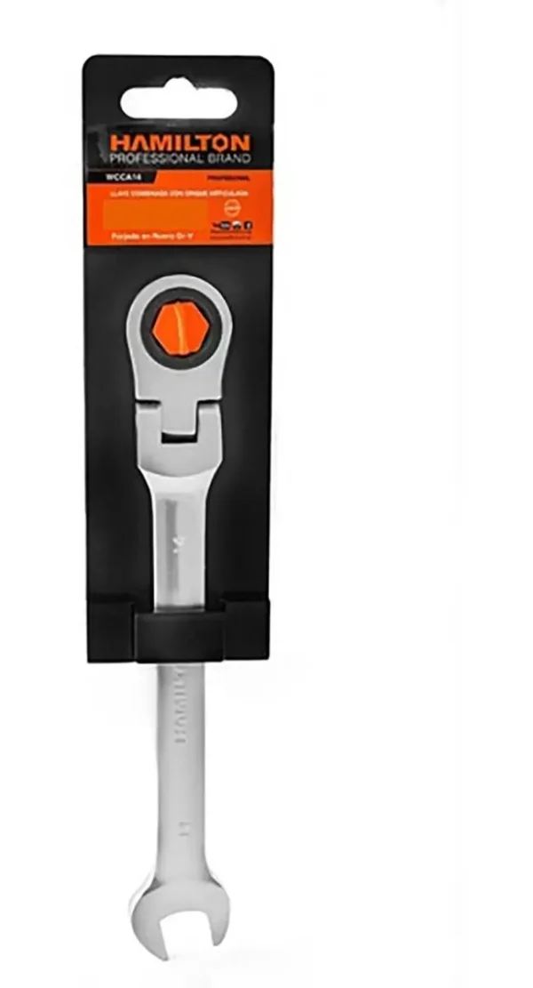 Llave Combinada Criquet Articulada 12 Mm Hamilton Wcca12