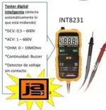 Tester Digital Inteligente Automatico Co Detector De Voltaje - Imagen 4