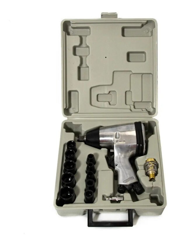 Llave De Impacto Neumática Salkor 1/2 Lnih1200 Plateado