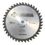 Hoja Sierra Circular Widia Bulit P/ Madera 180mm 40 Dientes Gris