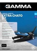 Gato Crique Hidráulico P/ Vehículos 3 Ton Extra Chato Gamma - Imagen 2