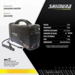 Soldadora Inverter Igbt Shimura Mod Si160 Portatil Electrica Negro - Imagen 2