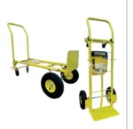 Carro Carrito Zorra De Acero Dos Posicio Crossmaster 9931148 Amarillo - Imagen 2