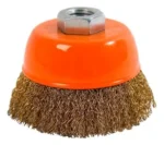 Cepillo Copa Acero Bronceado 100mm P/ Amoladora Bpr100 Hamil - Imagen 3