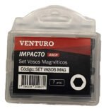 Set Adaptador Magnetico Impacto Vaso PuLG - Mm 7pcs Venturo - Imagen 4