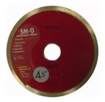 Disco Diamantado Aliafor Sm-g 115mm Para Vidrio Con Agua Rojo - Imagen 3