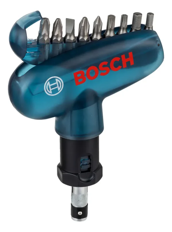 Kit Juego Destornillador 10 Puntas Bosch De Bolsillo