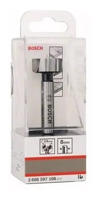 Mecha Broca Fresadora Forstner Madera Bosch 24mm 2608597108