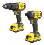 Taladro Sbd715 Atornillador Sbi810 Combo Stanley Sbdi461d2s Amarillo 50 - Imagen 2