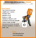 Pistola Soplete Electrico De Pintar Hvlp 450w Lusqtoff Ll-27 - Imagen 3