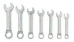 Set Llaves Combinadas Cortas Bremen 7 Pz 10 Al 19 Mm 7778 Plateado - Imagen 5