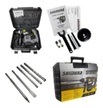 Rotomartillo Demol Sds Plus Shimura 1800w 7.0 J Kit Sh-rh36k Gris 50 Hz - Imagen 2